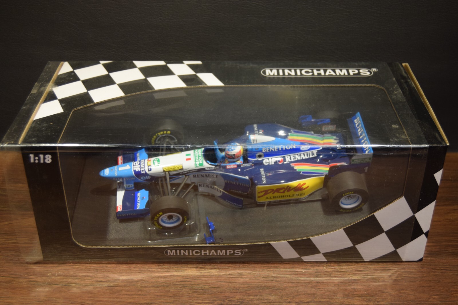 1995 MINICHAMPS 1/18 Renault B195 M. Schumacher FORMULA 1