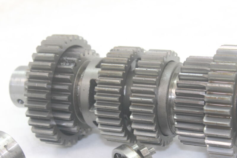 02-03 ZX12R TRANSMISSION TRANNY GEARS SHAFT SHIFT FORKS DRUM 02-03 ZX12R TRANSMISSION TRANNY GEARS SHAFT SHIFT FORKS DRUM