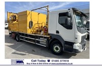 2018 Volvo FL 42 R 4X2 16TON DROPSIDE 3 POT WHITE LINE MARKER (EURO 6). --------