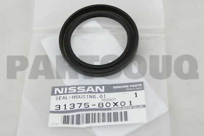 Genuine Nissan 3137580X01 SEAL-OIL PUMP HOUSING 31375-80X01