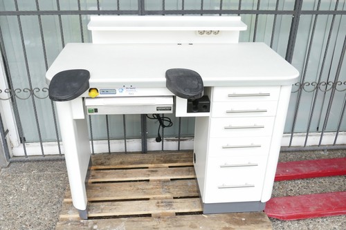 Freuding Möbel Einzel Arbeitsplatz Techniktisch Labortisch mit Wassermann Abs...