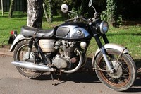 Honda CB450 CB 450 Blackbomber 1967 UK bike, winter restoration project.