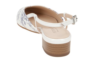 PETER KAISER PETER KAISER SCHUHE AINA 25 WEISS DAMENSCHUHE SLING PUMPS 24567736 NEU