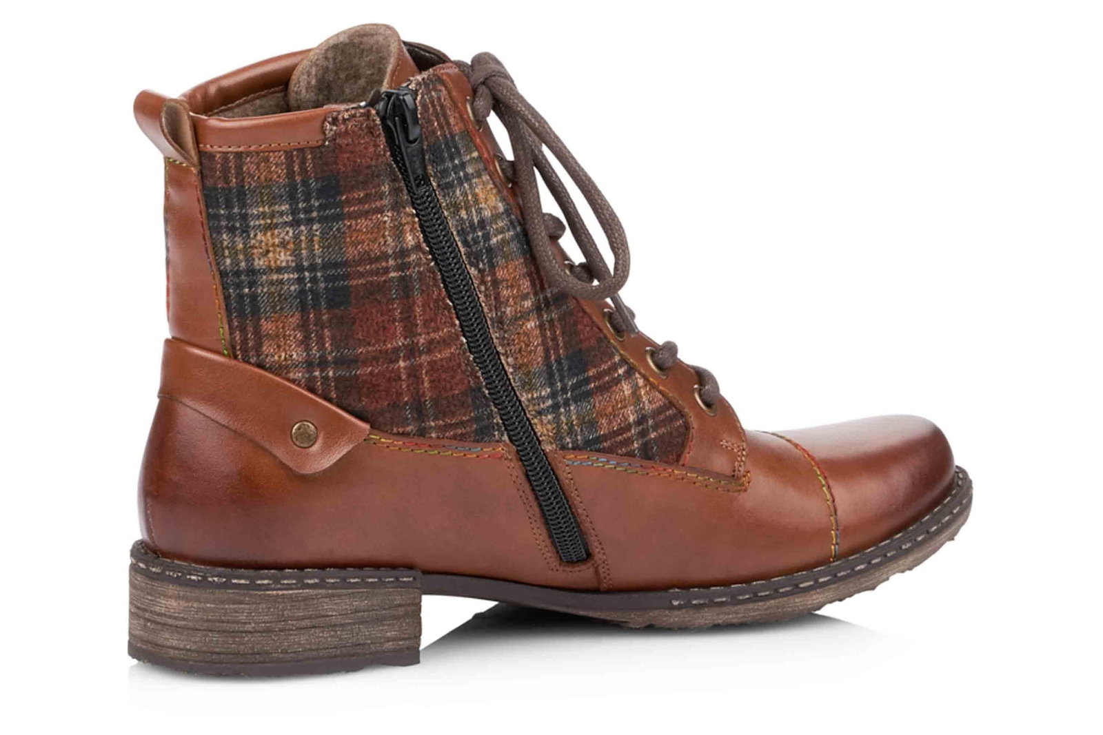 REMONTE REMONTE STIEFELETTEN D4354-24 DAMENSCHUHE ÜBERGRÖSSEN BRAUN