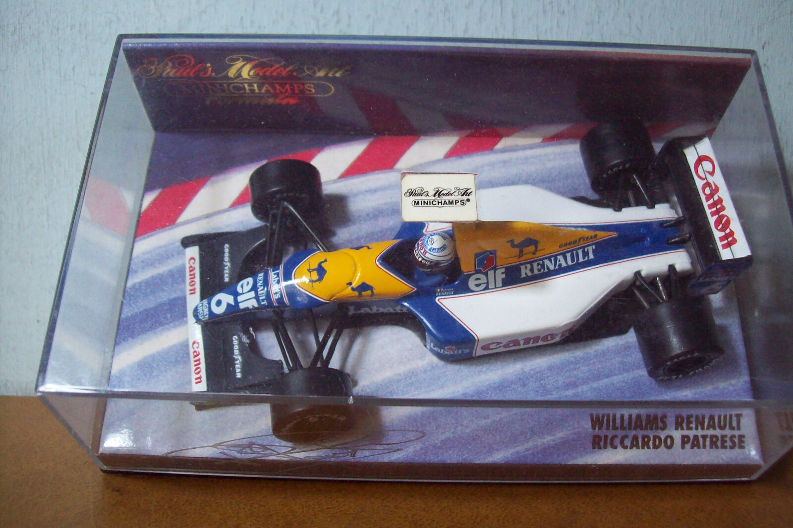 1/43 MINICHAMPS WILLIAMS RENAULT FW14 1992 RICCARDO PATRESE