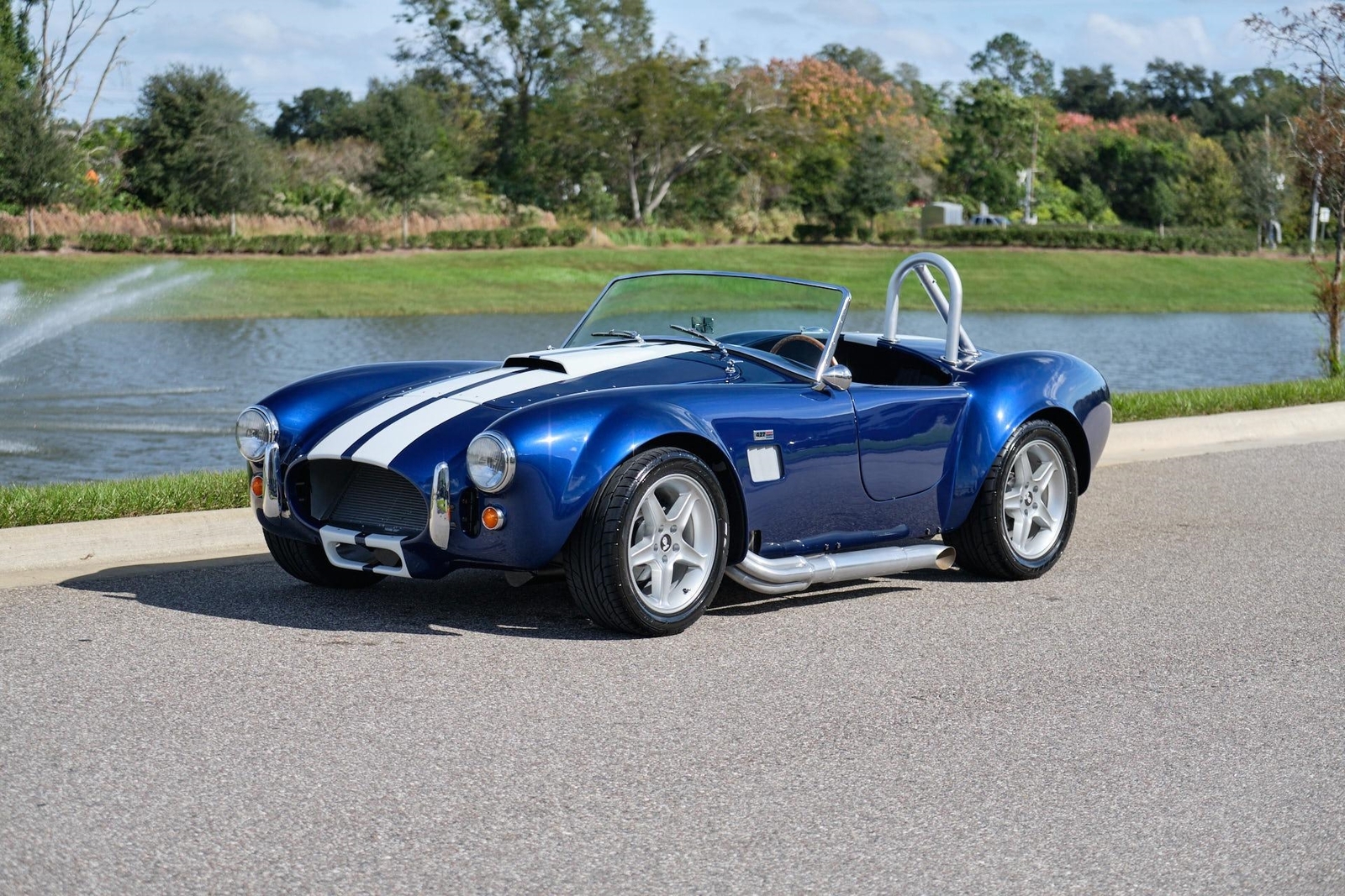 1965 Factory Five Mk Roadster Cobra Replica Blue - Used Factory Five Mk ...