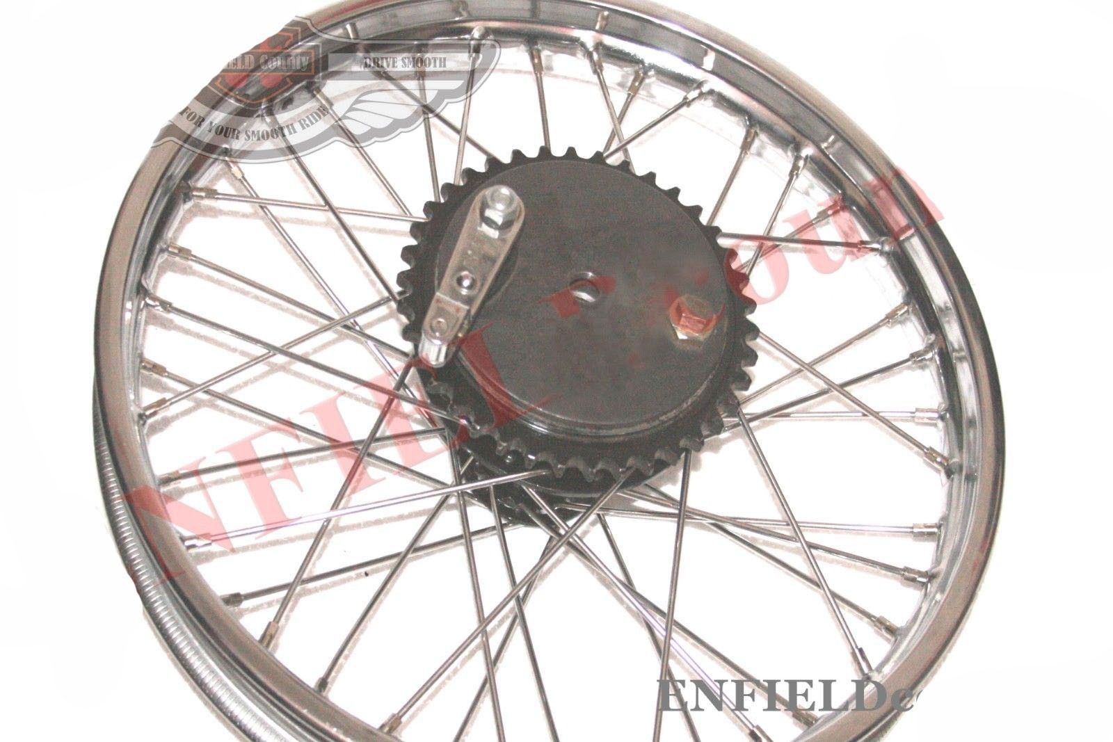 Fits Triumph 350 Rear Wheel Rim with Brake System 