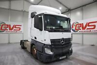 2015 (15 PLATE) Mercedes Benz Actros 1840 4x2 Euro 6 Tractor Units