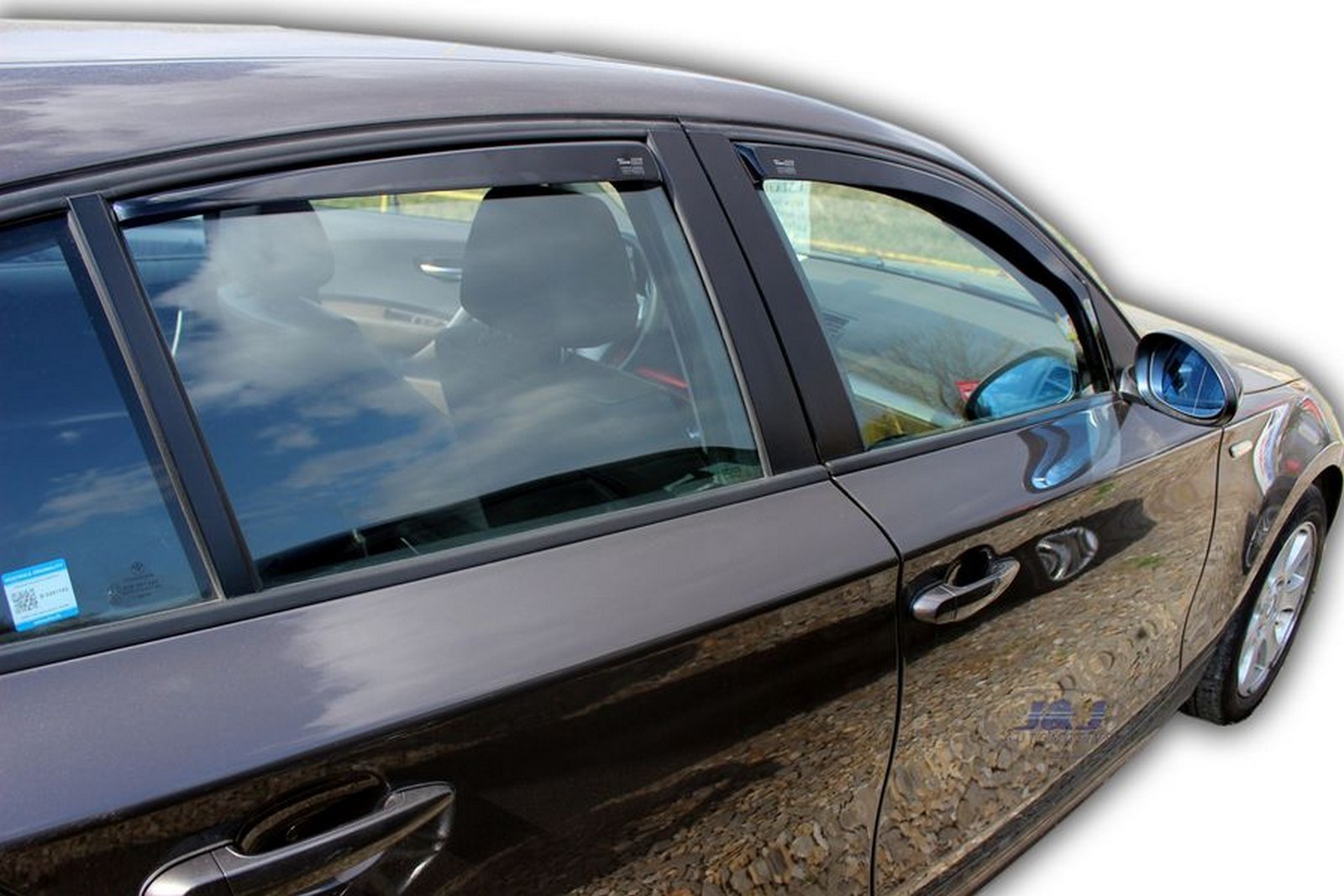 DBM11125 BMW 1 SERIES E87 5 door 20042011 wind deflectors 4pc set