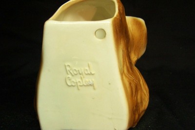 Vintage ROYAL COPLEY COCKER SPANIEL Wall Pocket