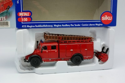 Siku 1/50 Magirus Citerne Pompiers