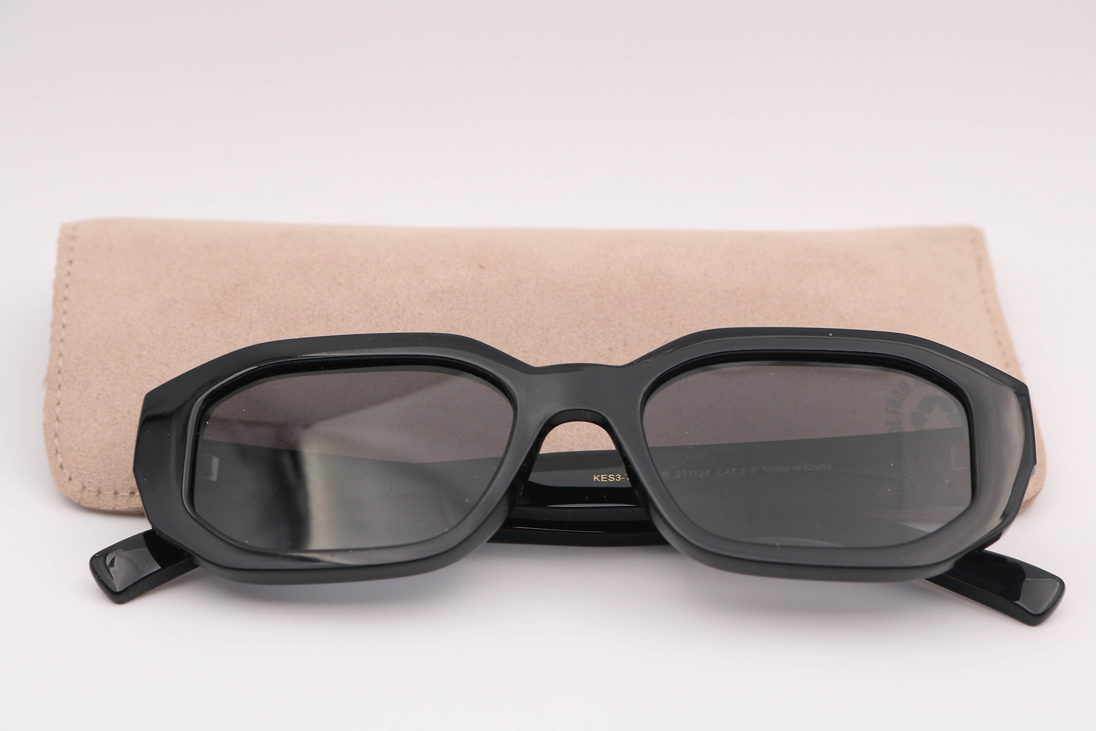 Meller Kessie Black/Black Rectangle Kes3 Tutcar Polarized