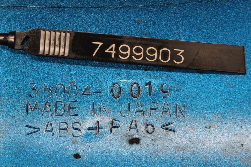 2003 Kawasaki Ninja ZX6R ZX636B BLUE FRONT WHEEL FENDER 35004-0019