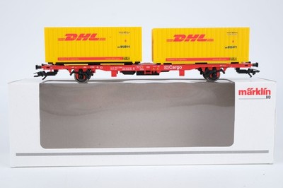 Märklin H0 47705 Behälter-Tragwagen (Containerwagen)  Lgns 570 der DB AG