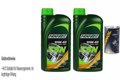 2L Olio Motore fanfaro Tsn 10W-40 1x mannol Perdita Additivo