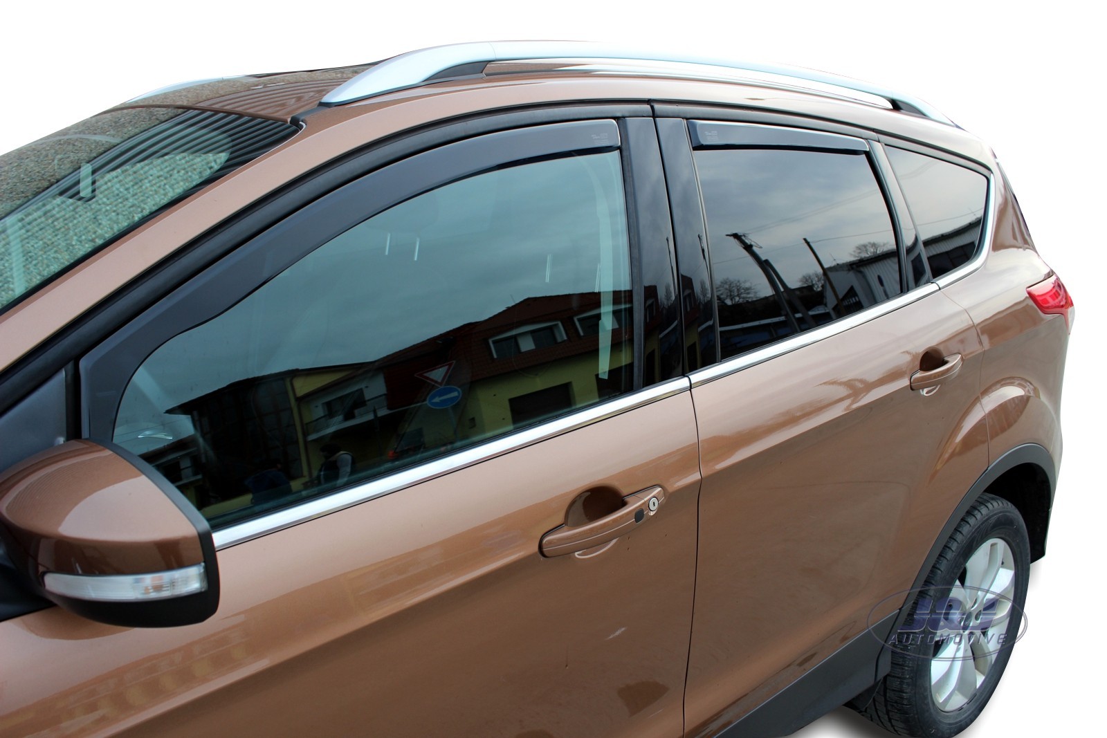 DFO15307 Ford KUGA mk2 20132019 wind deflectors 4pc set TINTED HEKO eBay