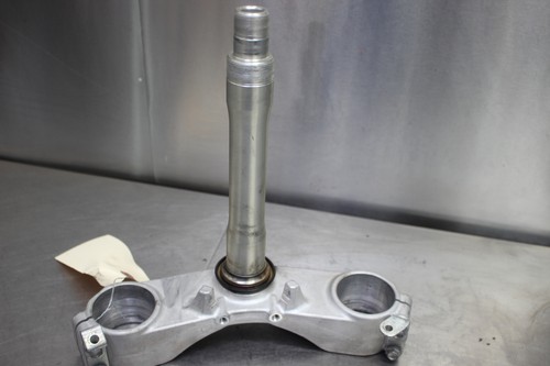 06-11 Ninja Zx14 Zx-14 Lower Triple Tree Clamp Steering Stem