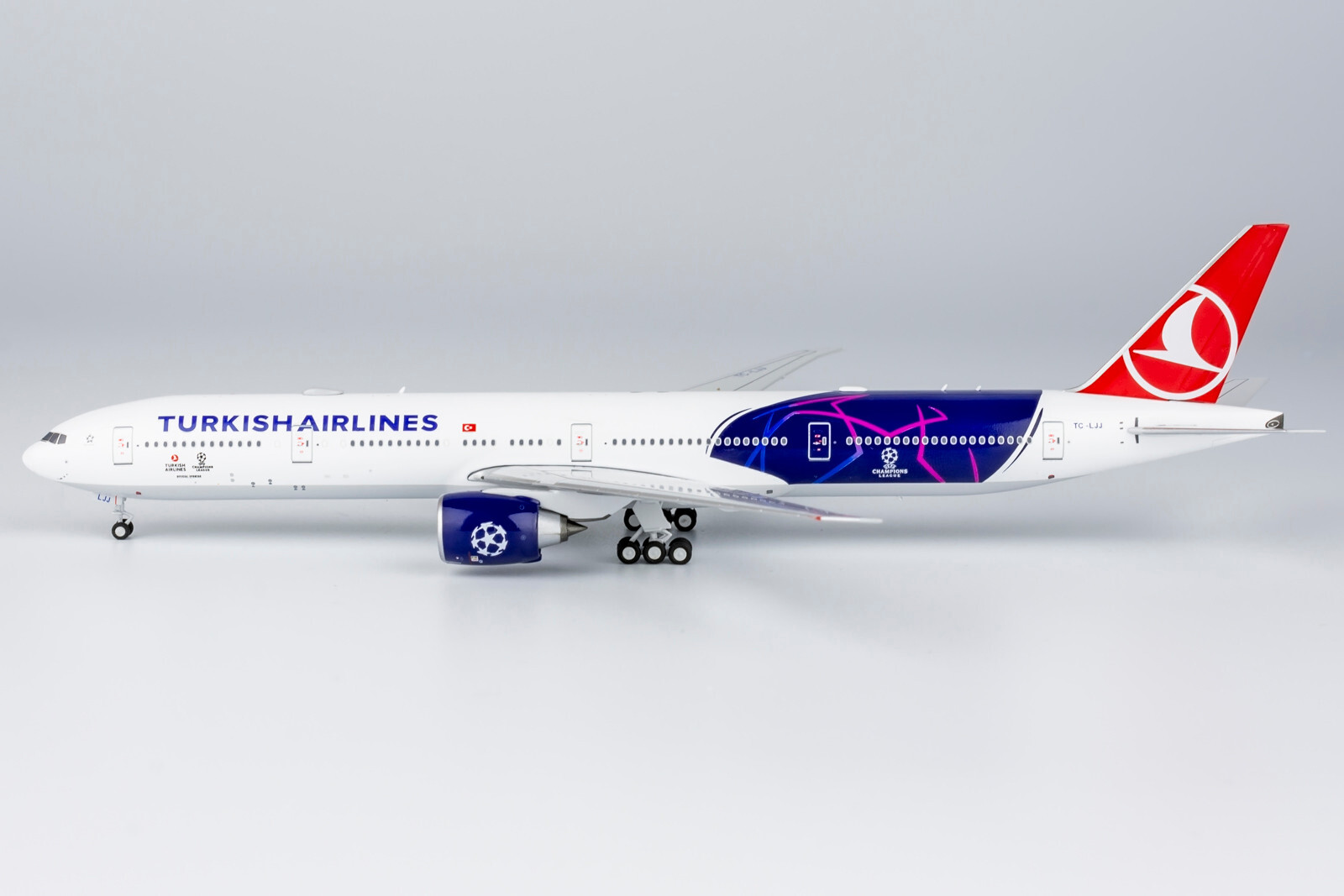 NGmodel Turkish Airlines 777-300ER TC-LJJ(UEFA Champions