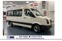 2011 - 11 - VOLKSWAGEN CRAFTER CR35 2.5TDI BLUE 108PS 9 SEAT DISABLED MINIBUS
