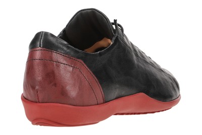 THINK THINK SCHUHE STONE SCHWARZ HERRENSCHUHE BEQUEME SCHNÜR HALBSCHUHE 3-000806-0000