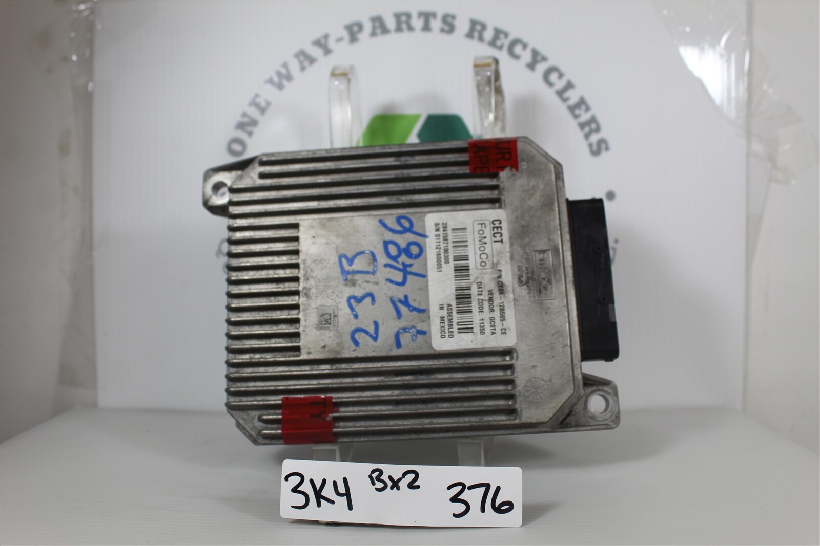 2012 Ford Edge Transmission Control Unit TCU CT4A12B565CE