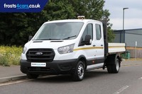 2022 Ford Transit 350 2.0 EcoBlue 130ps DRW Double Cab Tipper Leader Ecoblue Dou