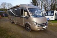 Burstner Elegance i800 2013 4 Berth 4 Belt Island Bed Motorhome For Sale