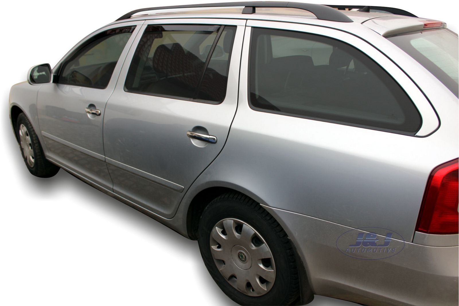 DSK28318 Skoda Octavia Mk2 Estate 2004 2012 wind deflectors 4pc set