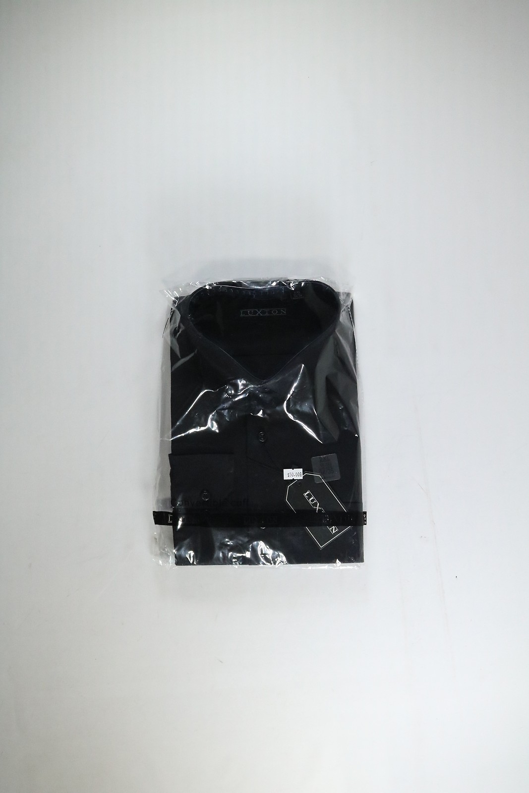 Men's Luxton Black Button Down Shirt Size 2XL 18.5 34/35 NEW