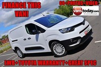 2023 Toyota PROACE CITY 1.5D 100 Icon Van [6 Speed] PANEL VAN DIESEL Manual