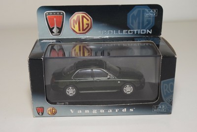 A2 1:43 VANGUARDS VA09200 ROVER 75 METALLIC GREEN MINT BOXED