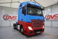 2015 (65 PLATE) Mercedes Benz Actros 2545 6x2 Euro 6 Tractor Units