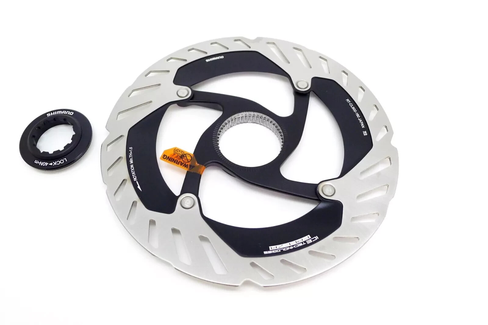 Shmano RT-CL900 160mm,140mmセット Shimano Dura-Ace RT-CL900 160mm Centerlock Disc Brake Rotor