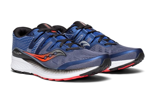 

[S20444-3] Мужские кроссовки Saucony Ride ISO — Б/У, Gry/blu/viz/red