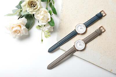 Pre-owned Seiko [new] Metronome Watch Elegant Series White×gray Smw002apg Jp - Fast Ship