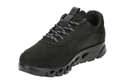 ECCO ECCO SCHUHE MULTI SCHWARZ HERRENSCHUHE SNEAKERS 88025402001 NEU