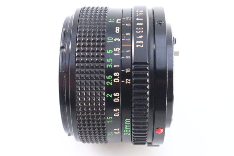 Canon New FD NFD 28mm F/2.8 MF Wide Angle Lens from Japan
