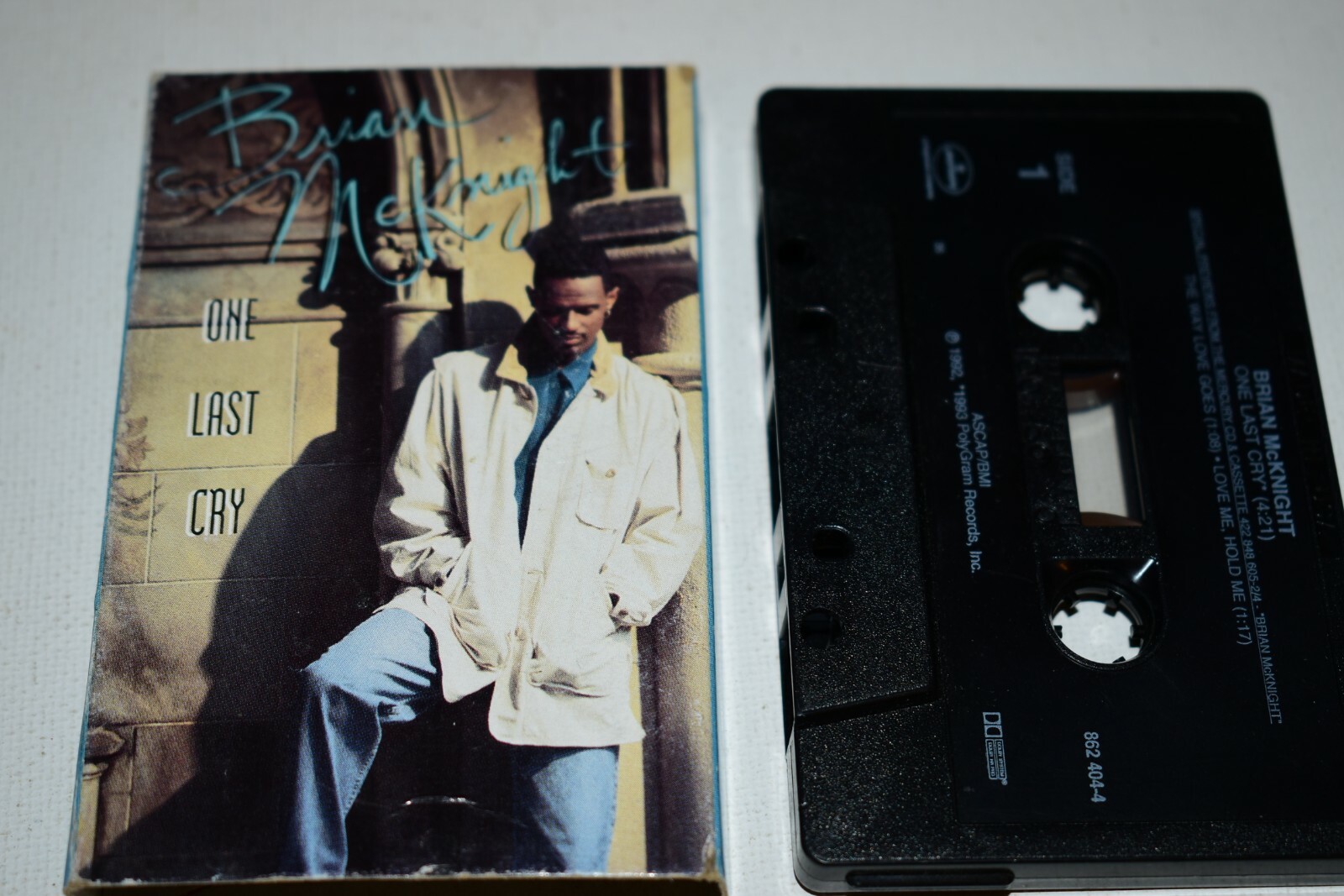 Brian McKnight: One Last Cry: Cassette Single Brian McKnight: One Last Cry: Cassette Single