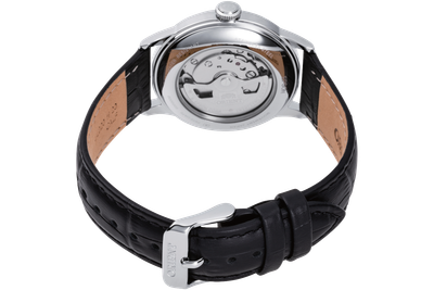 Pre-owned Orient Bambino Version 7 38mm Ra-ac0m03s10b Ra-ac0m03s White Dial