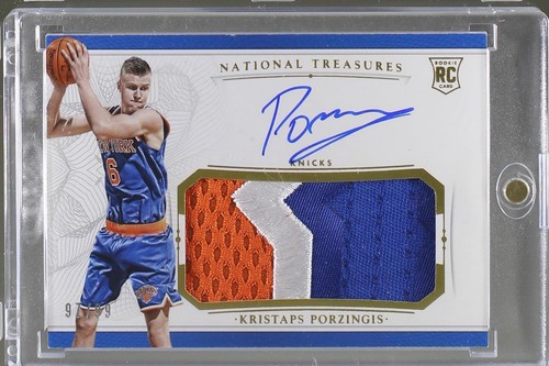 2015-16 Panini National Treasures - Kristaps Porzingis #104