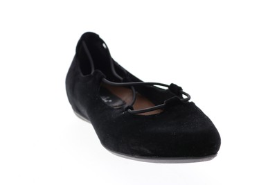 

Earth Essen Velvet Flat Essen Velvet-BLK Женские черные парусиновые сандалии с ремешком на пятке, Черный, Earth Essen Velvet Flat