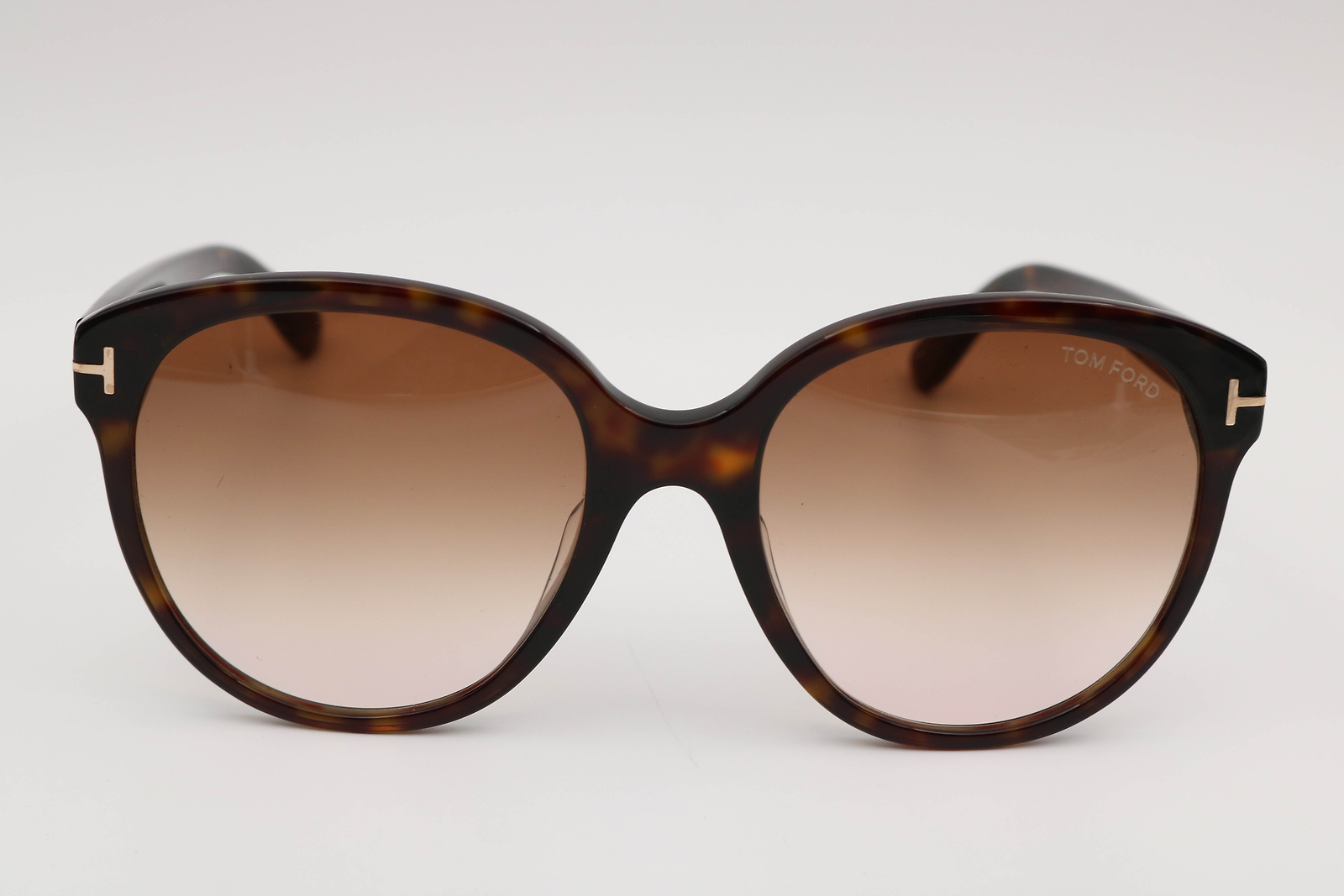 【美品】TOM FORD ウェリントン サングラス tf957-d Tom Ford Tf 957-D Havana/Brown Grad Square 52F Sunglasses 58