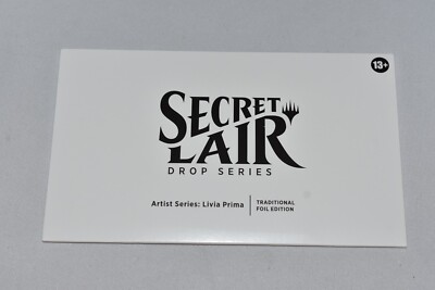 MTG Secret Lair Drop Artist Series Livia Prima SLD Magic the Gathering FOIL