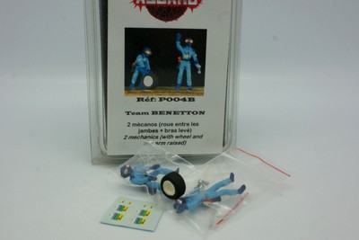 Asgard Figurines F1 pour Diorama 1/43 Team Benetton P004B