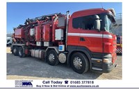 2010 - 10 - SCANIA R560 V8 8X2 SLEEPER CAB 32TON REAR STEER KAISER WHALE GULLY