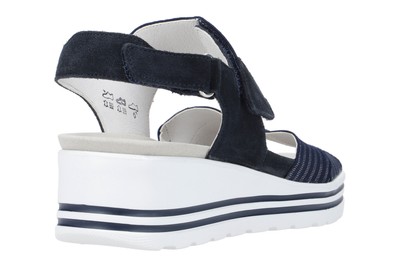 WALDLÄUFER WALDLÄUFER H DAMEN SANDALE - SANDALETTEN BLAU NEU