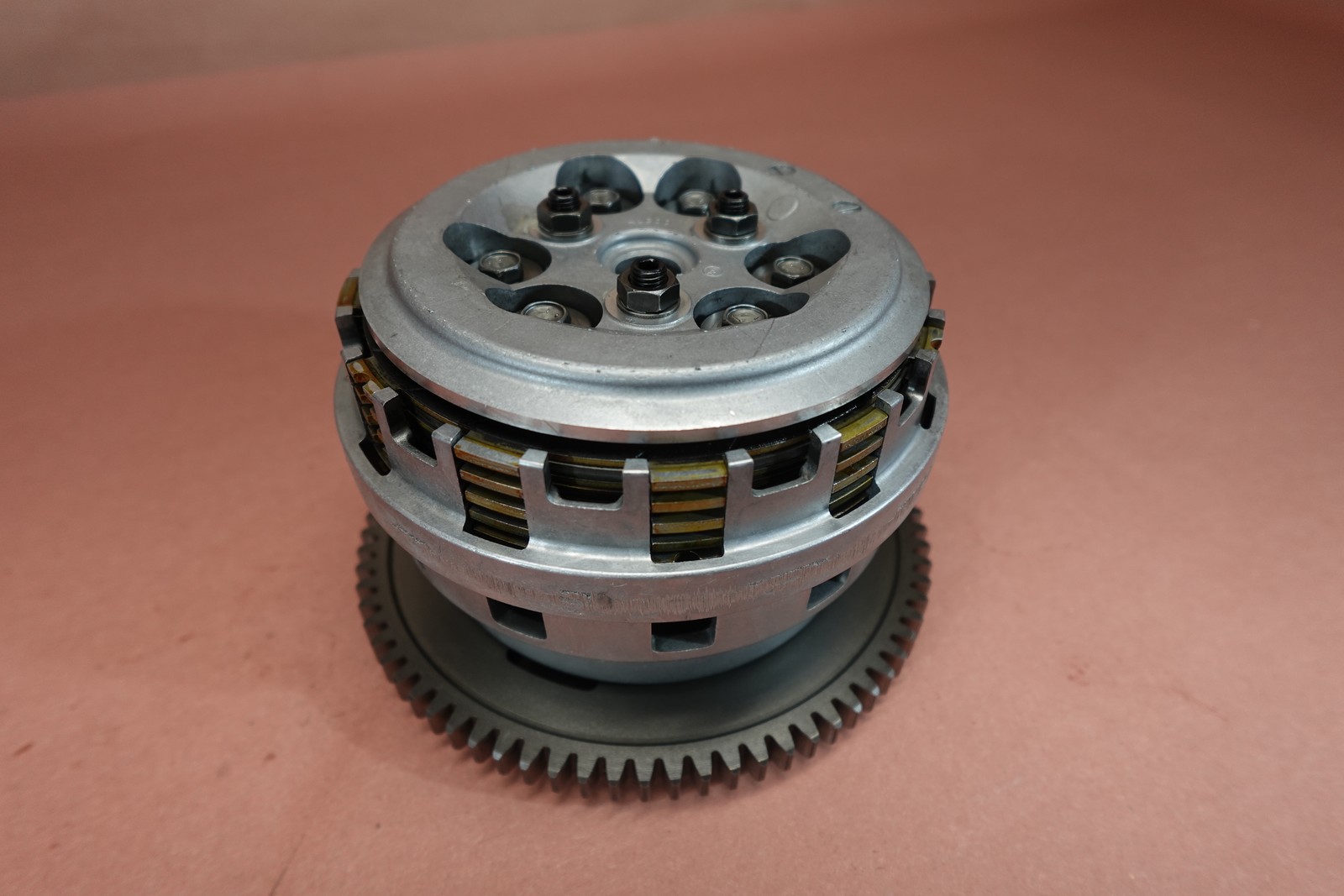 2006 2007 SUZUKI GSXR 600 GSXR600 ENGINE CLUTCH ASSEMBLY CLUTCH BASKET & PLATES