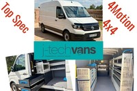 VW Volkswagen Crafter 4 Motion / MAN L2H2 Van ***4x4***Workshop / Fitters Van***