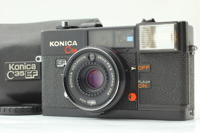 [Exc+5] Konica C35 EF 35mm Point & Shoot FilmCamera 38mm F2.8 From JAPAN #266