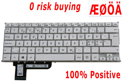 For Asus X201E X202E Q200E S200E X205TA Keyboard Nordic Swedish Danish Finnish